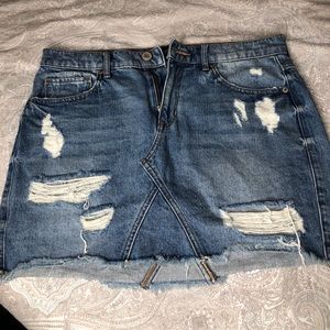 Jean skirt